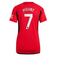 Dámy Fotbalový dres Manchester United Mason Mount #7 2023-24 Domácí Krátký Rukáv